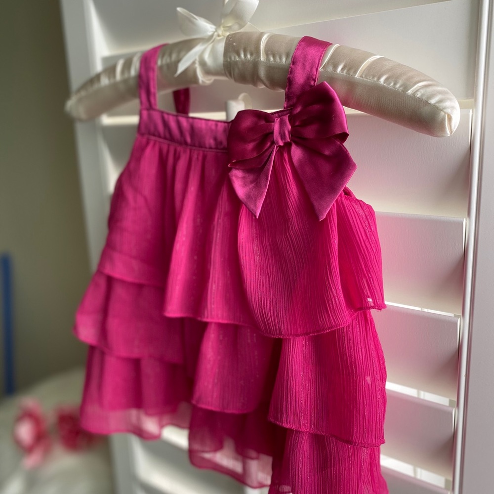 H&M Ruffled Bow Top (3-4Y) - Picture 5 of 5